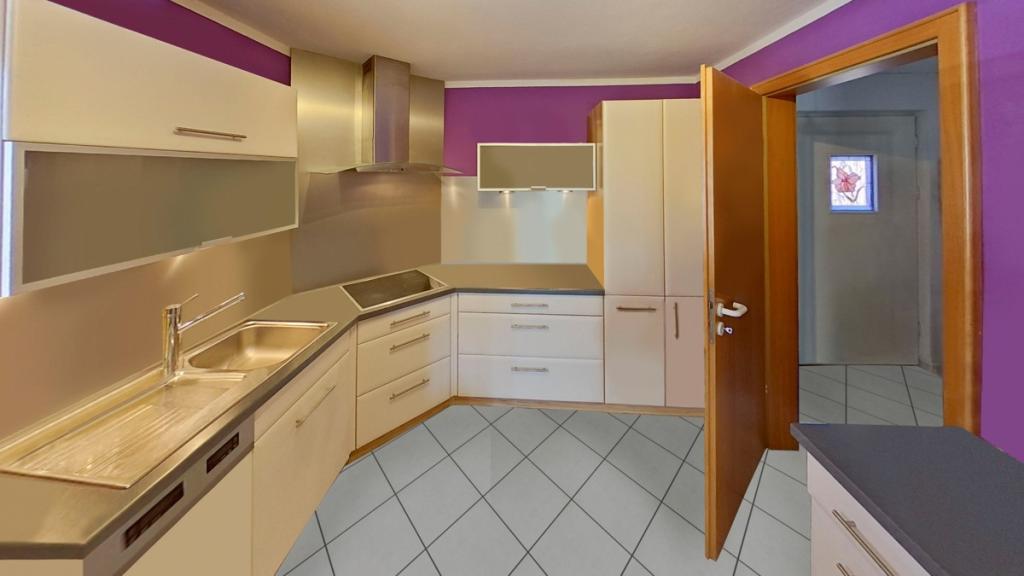Wohnung Nr. 1 - Küche (visuell bearbeitet)
