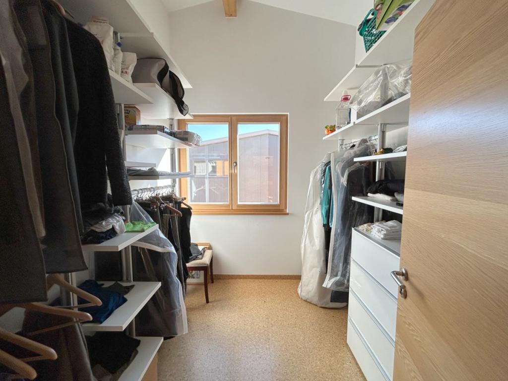 Ankleidezimmer im Obergeschoss