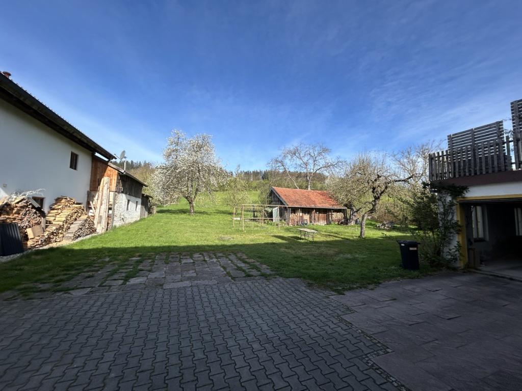 Blick auf den Garten