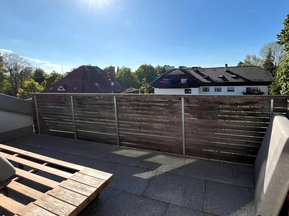 Blick vom Westbalkon