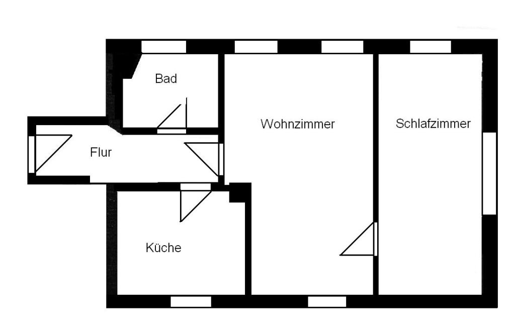 GEMÜTLICH UND HELL MIT TAGESLICHTBAD! 2-Raum-Wohnung - Foto 3