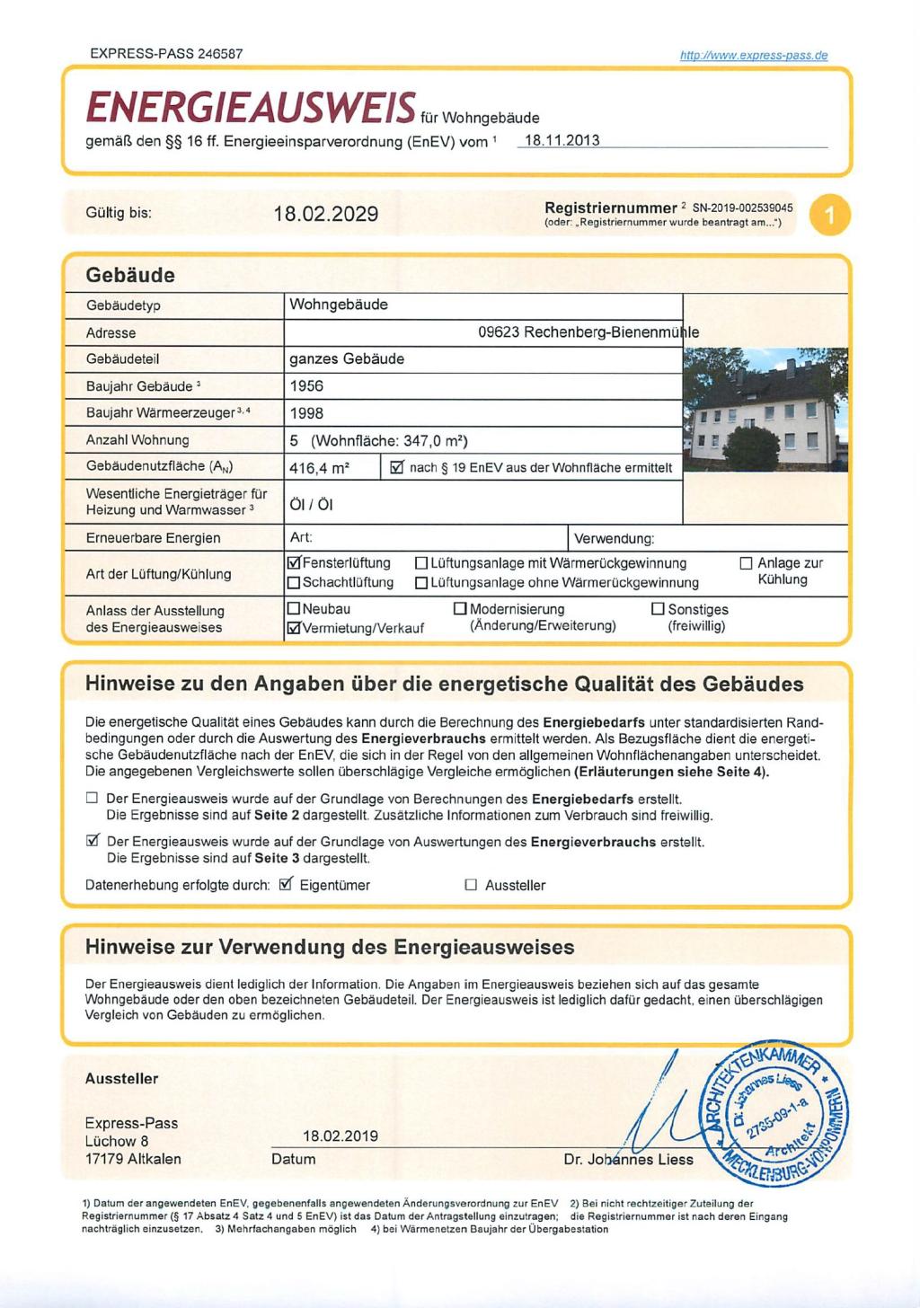 Energieausweis