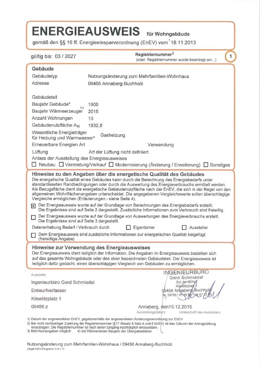 Energieausweis