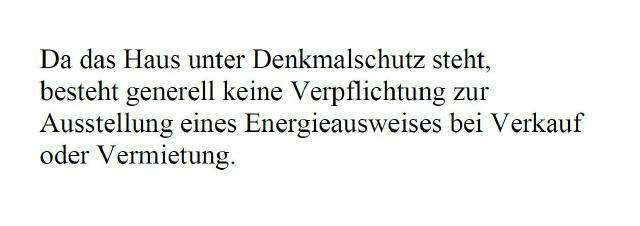 Denkmalschutz