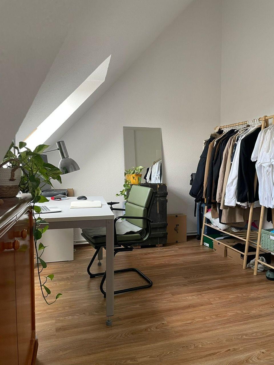 Helle Dachgeschosswohnung