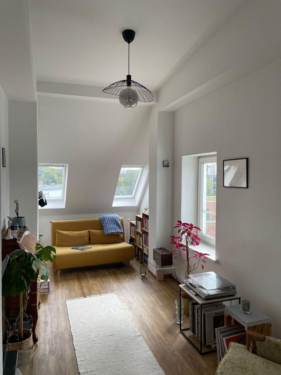 Helle Dachgeschosswohnung