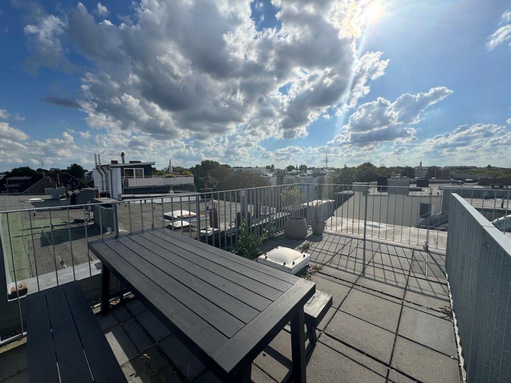 Große Dachterrasse