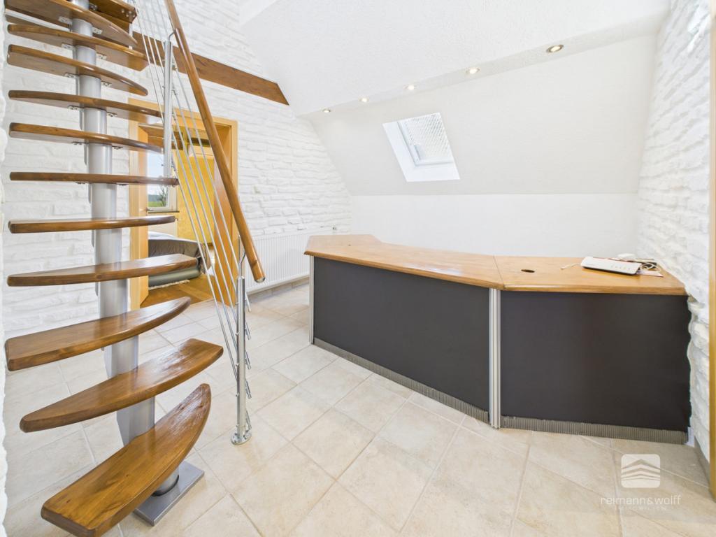Büroecke/Treppe