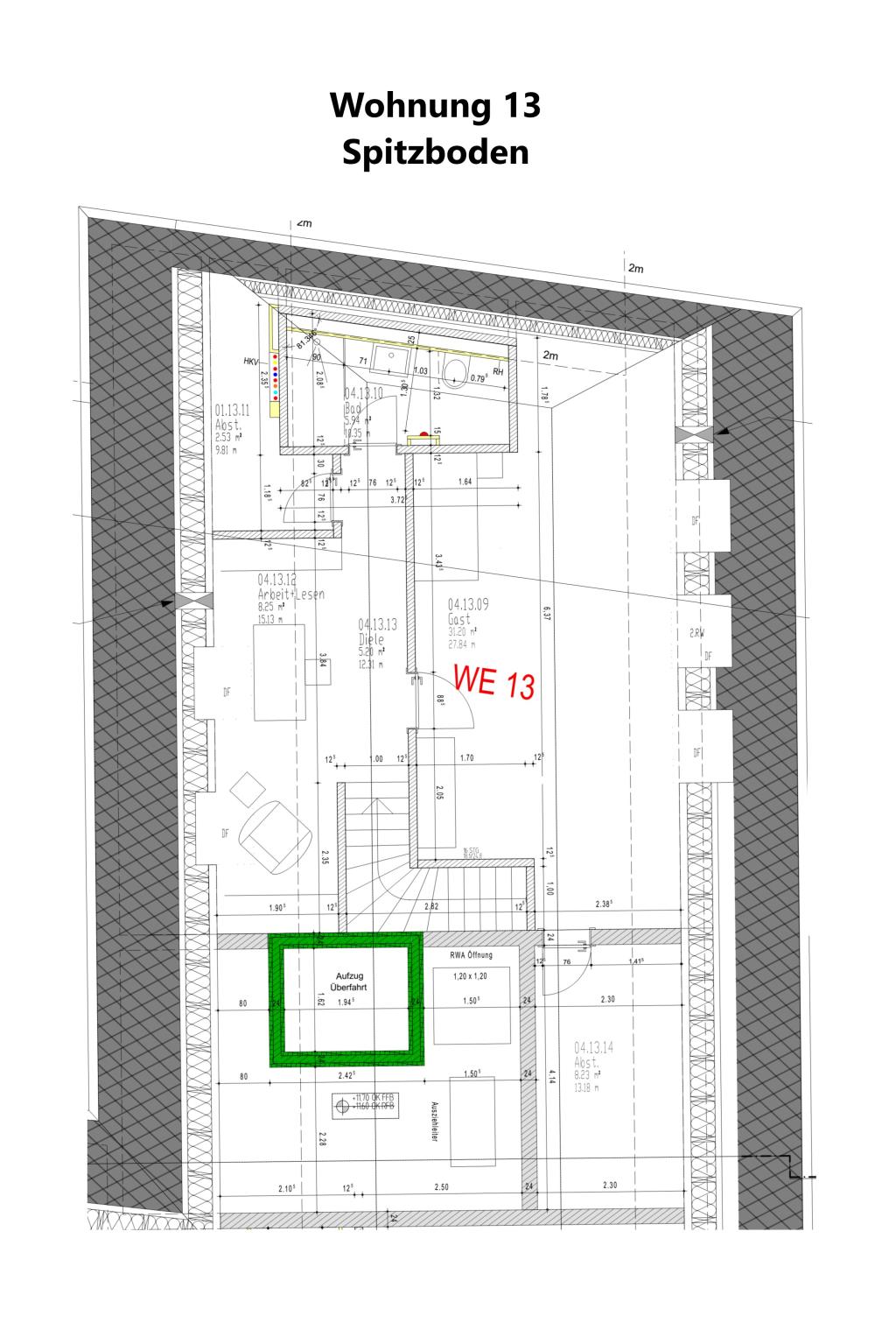 Wohnung 13 - Spitzboden