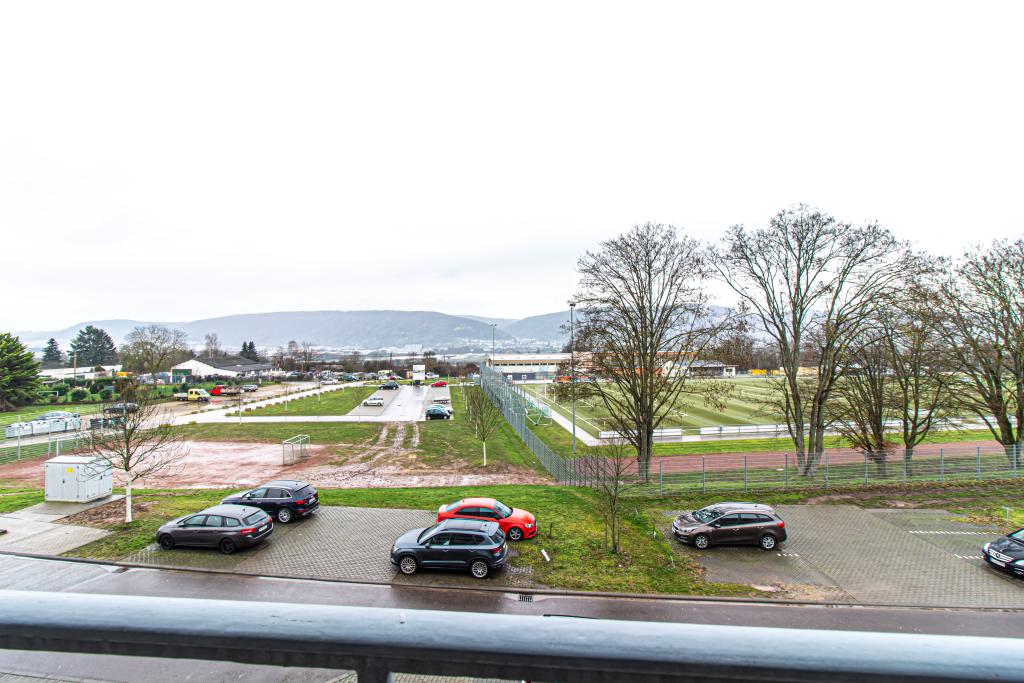 Ausblick vom Balkon