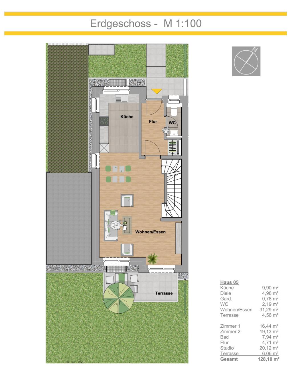Erdgeschoss-Haus 5