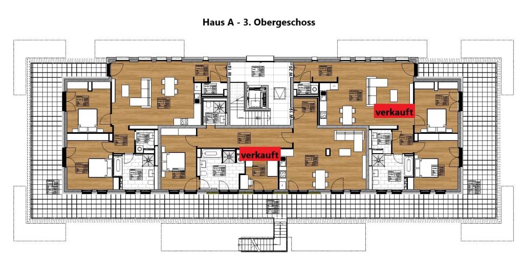 Haus A - 3. Obergeschoss