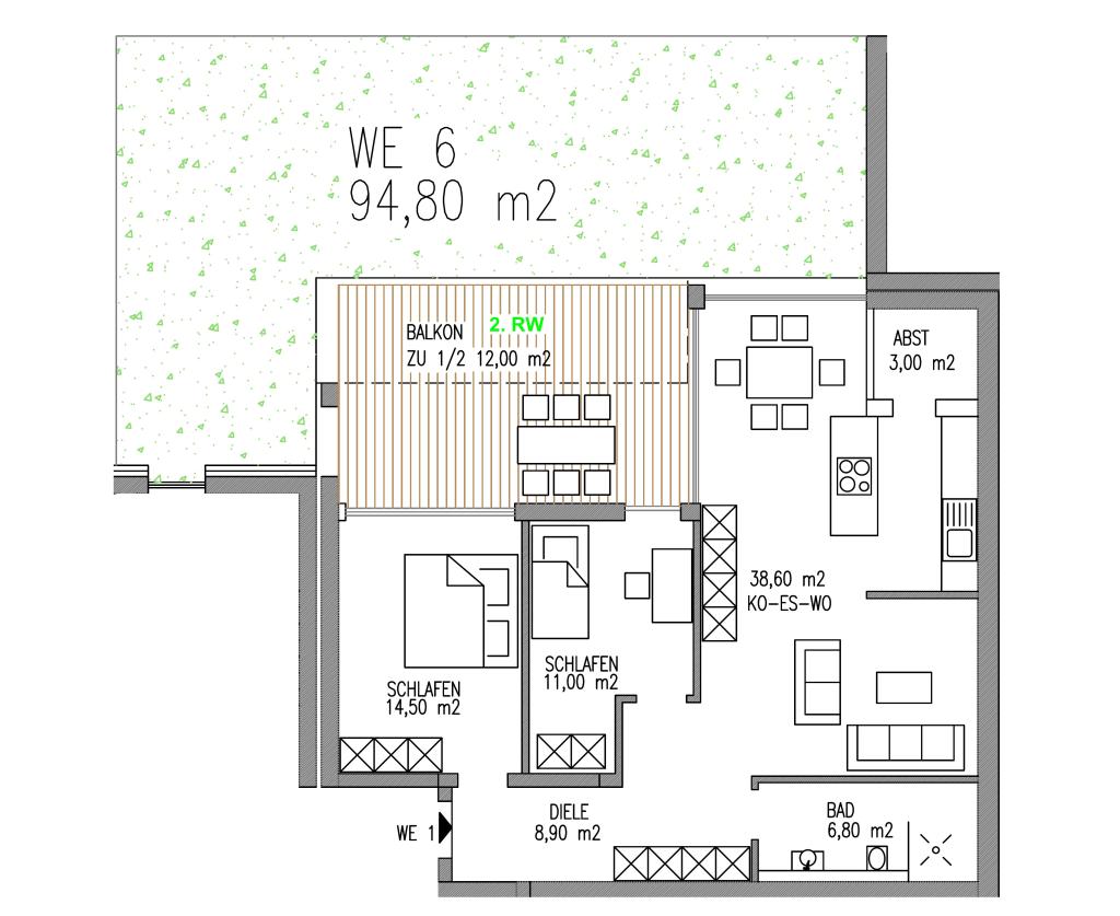 Wohnung  6