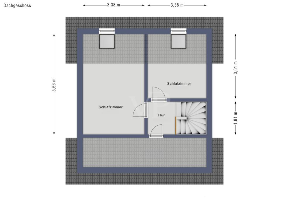 Grundriss Dachgeschoss