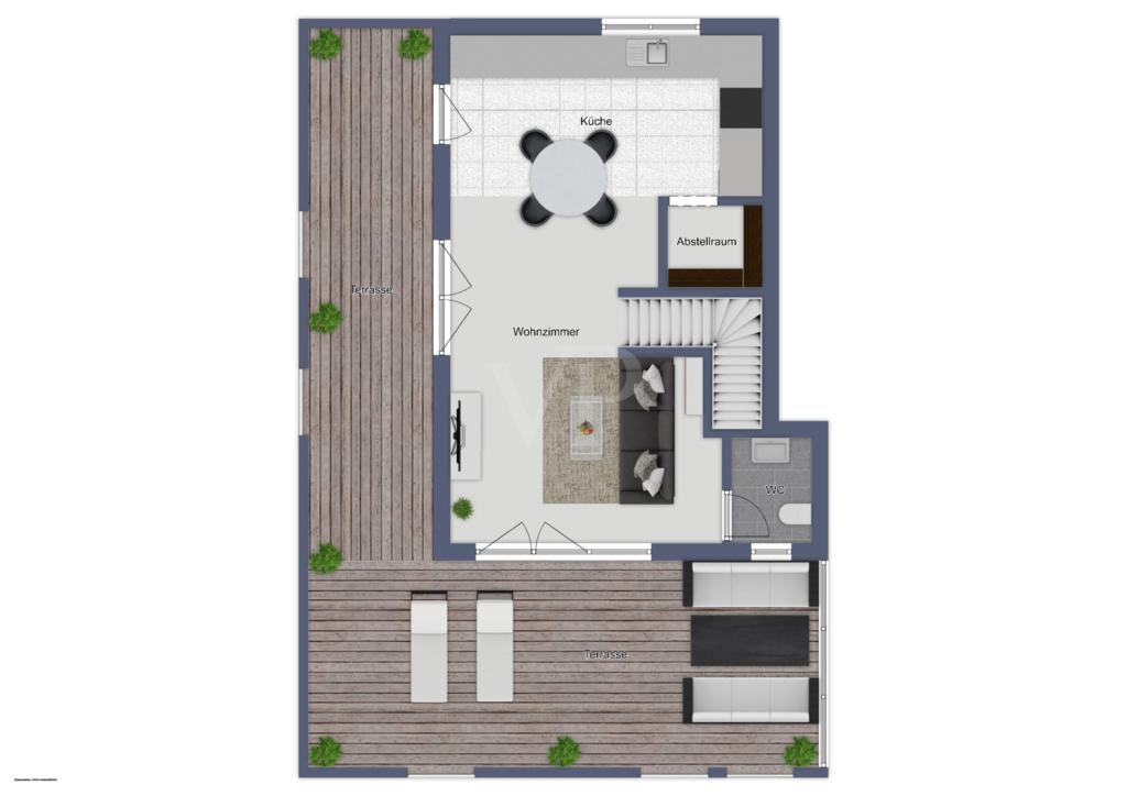 Grundriss Dachgeschoss