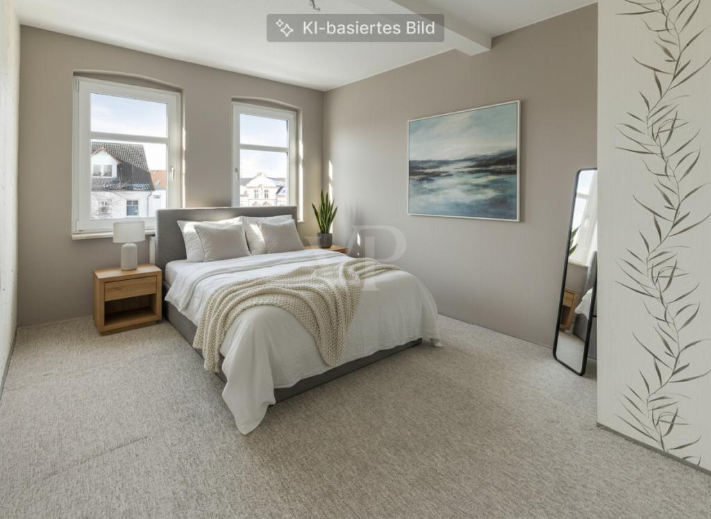 70m² Altbau-Charme mit Dachgeschoss-Flair - zentrales Wohnen in Senftenberg - Foto 3