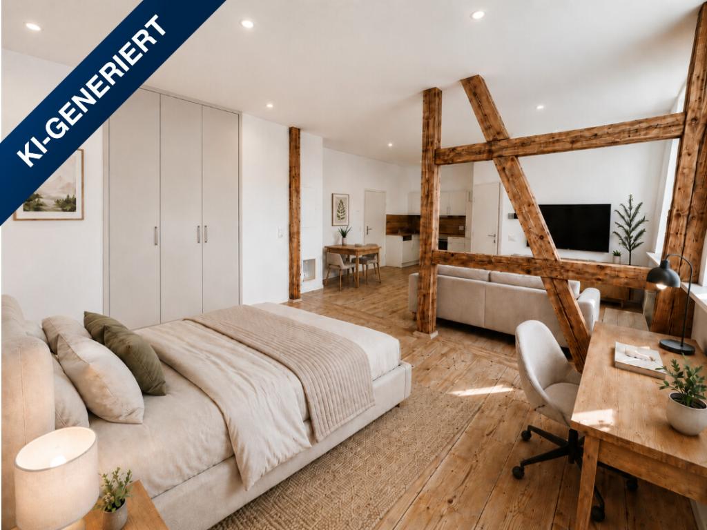 Stilvoll sanierte 1-Zimmer-Apartment ca. 42,5m² mit historischem Charme und hochwertiger Ausstattung - Foto 3