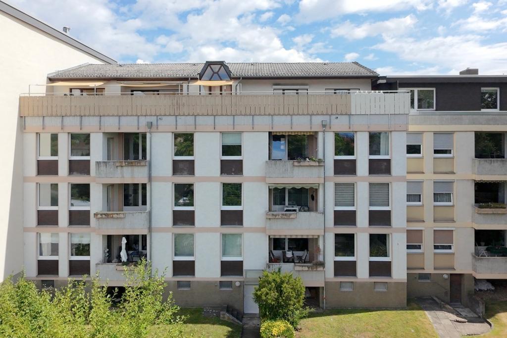 Rückansicht Gebäude