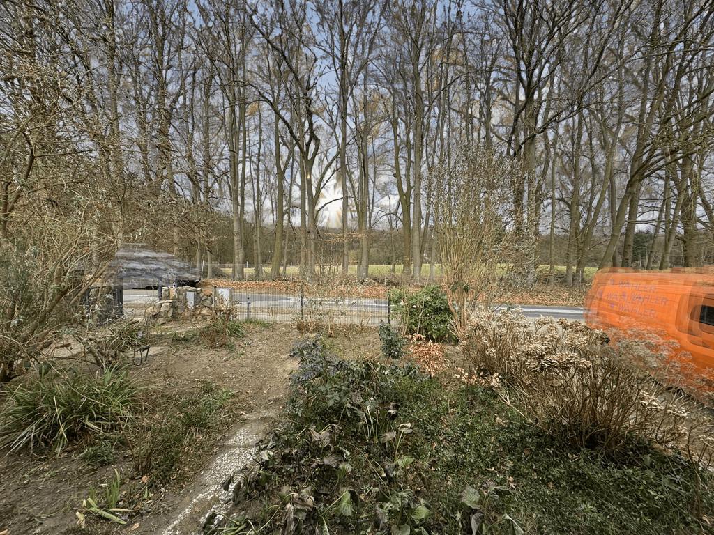 Blick aus dem Wohnzimmerfenster