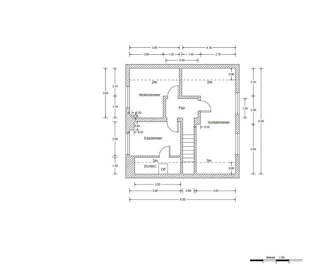 Grundriss Obergeschoss