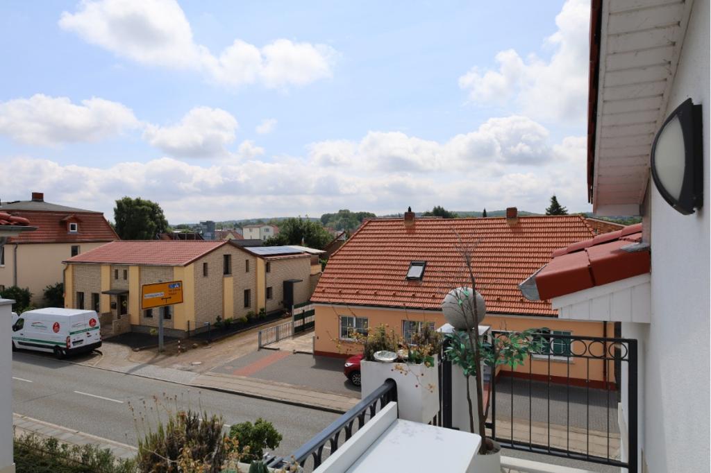 Ausblick vom Balkon in Richtung Kühlung