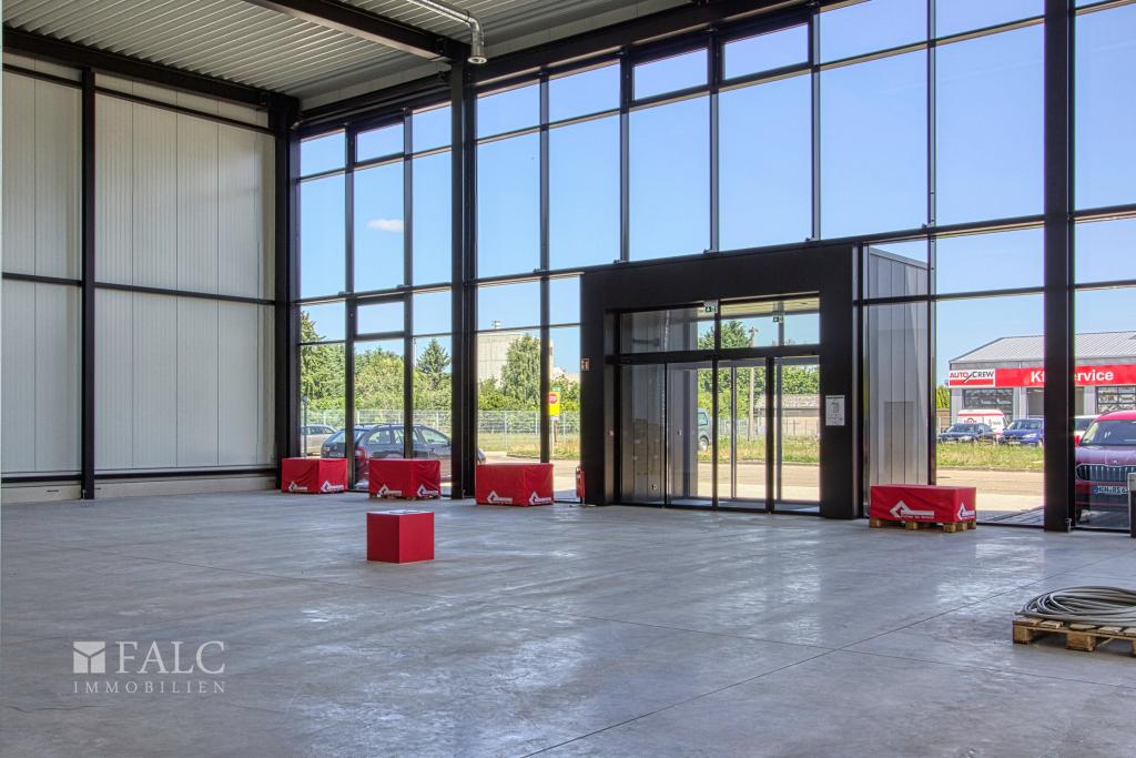 Blick auf den Eingangsbereich