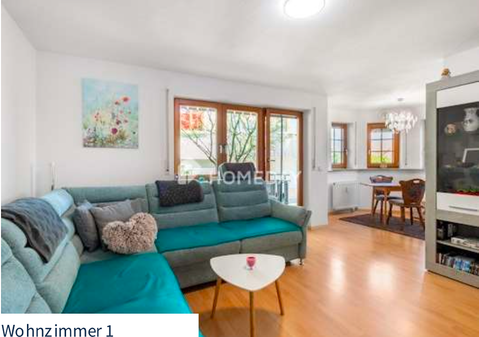 2,5-Zimmer-Wohnung mit Tiefgarage, Terasse & Garten in Zimmerhof - Photo 1