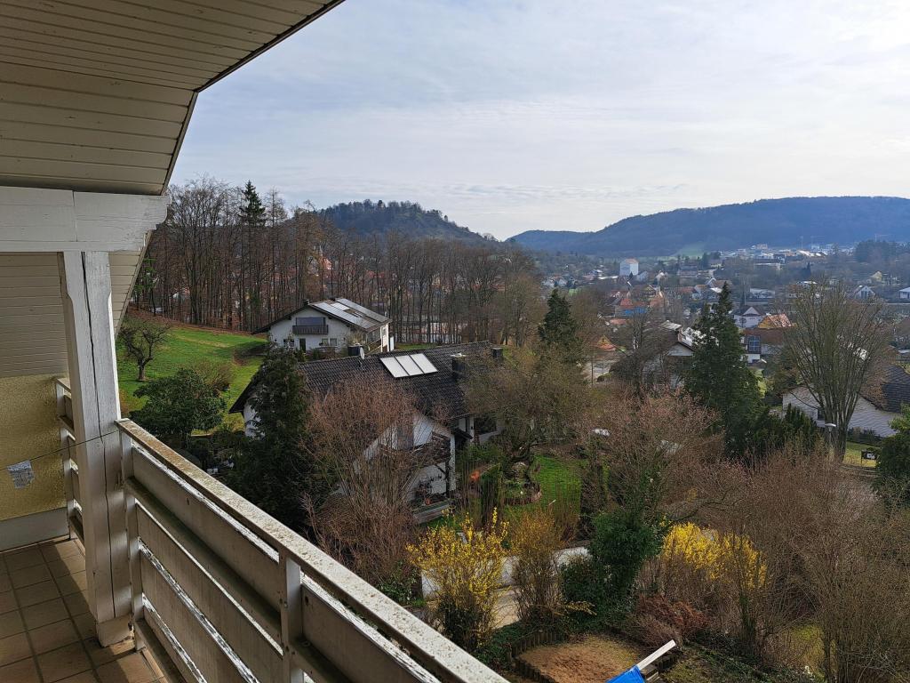 Aussicht Balkon Dachgeschoss