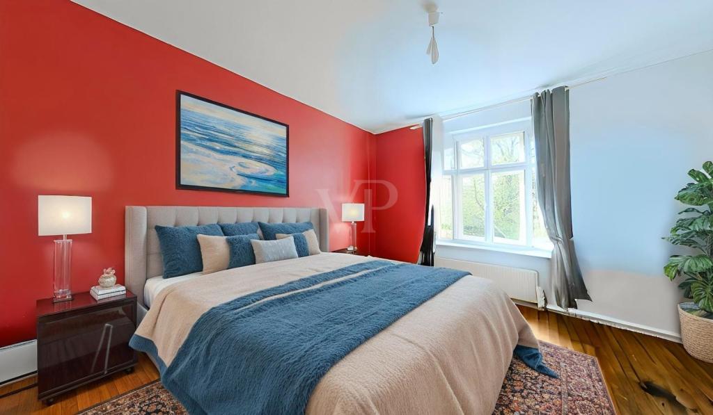 Schlafzimmer Obergeschoss visualisiert