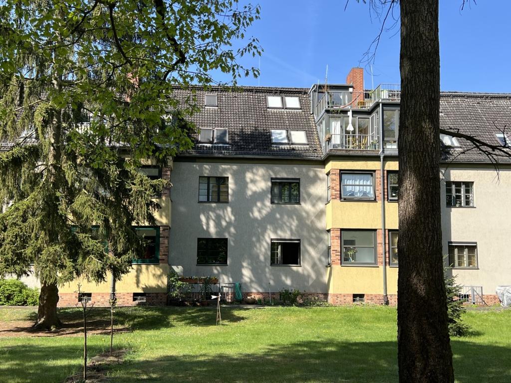Die Wohnanlage Gartenseite