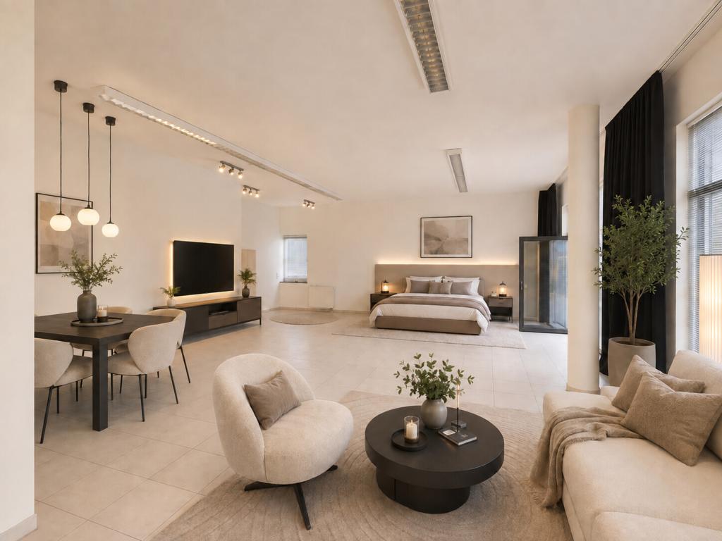 Lichtdurchflutetes Loft Apartment in ruhiger Lage von Hürth - Photo 5