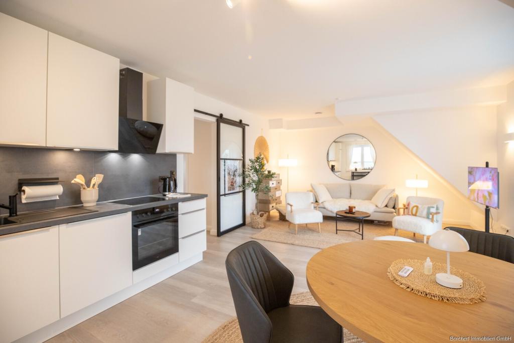 Schönes Wohnen am Deich bei Hamburg - Vollmöbliertes Apartment auf Zeit - Photo 3