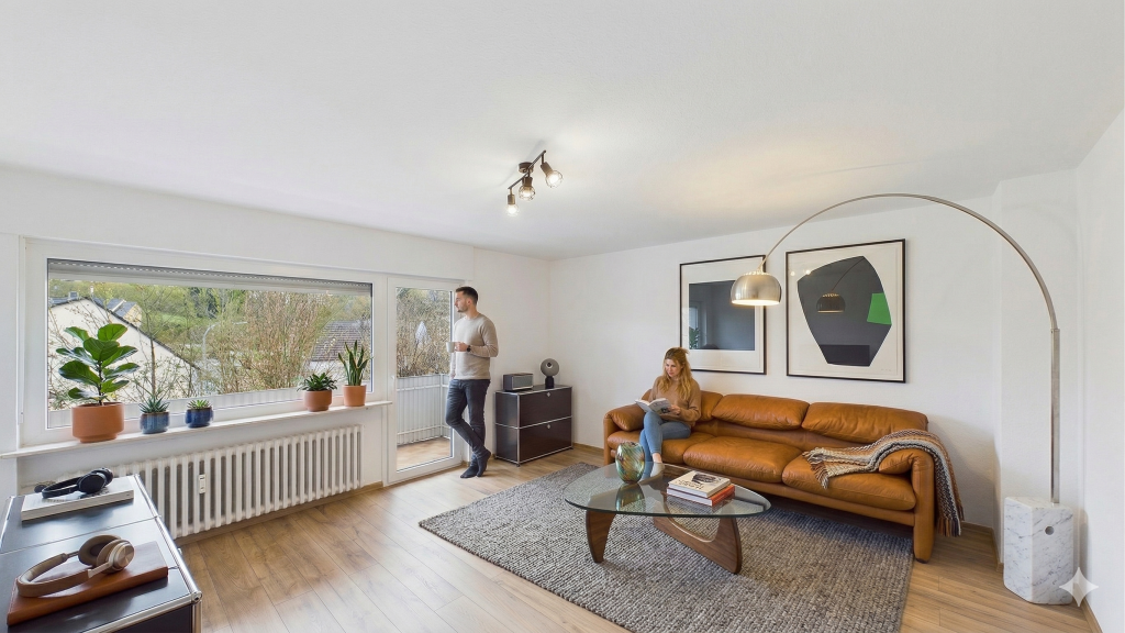 ++ MODERNE 4ZKB | BALKON | STELLPLATZ | GRENZLAGE ZU LUX | TRAUMHAFTES BADEZIMMER ++ - Foto 4