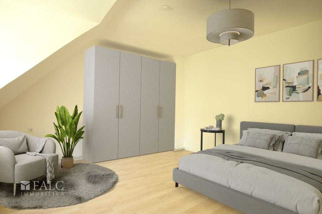 DG Schlafzimmer virtuell gestaged