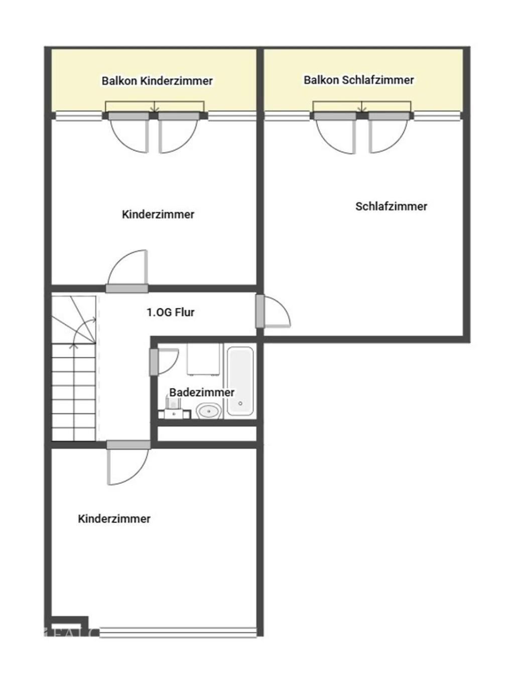 Grundriss 1. OG