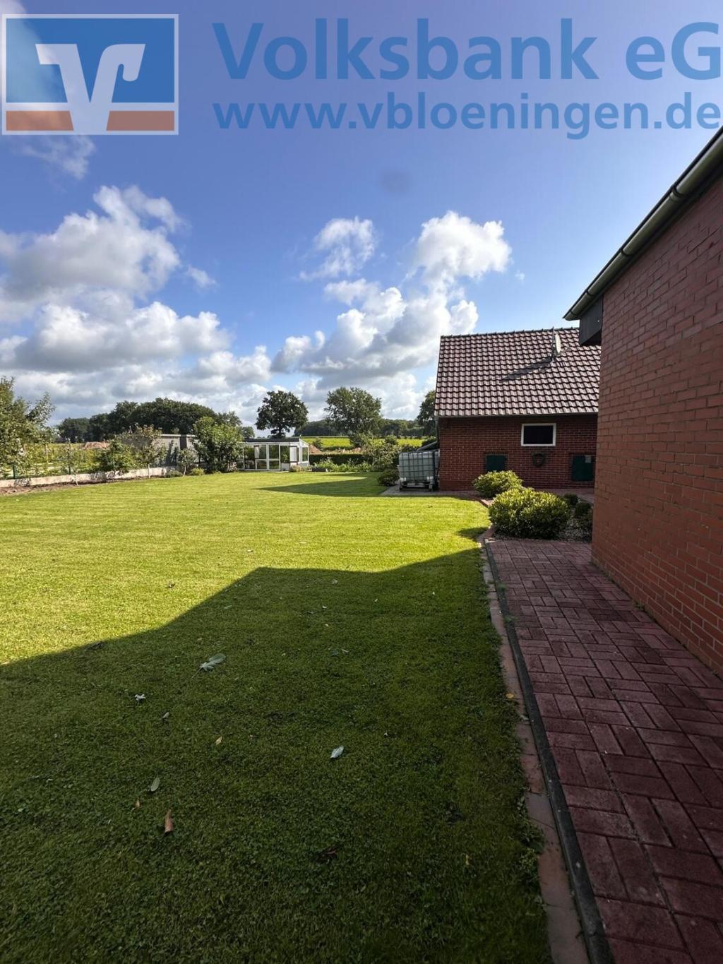 Rückseite Garten