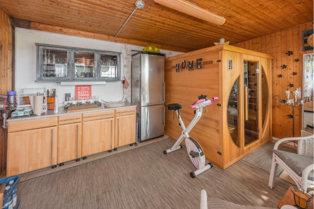 Küche + Infrarot Sauna