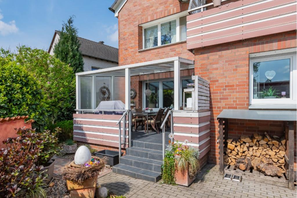 Balkonterasse zur EG Wohnung
