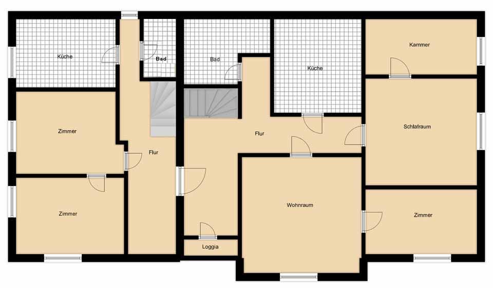 Grundriss Dachgeschoss