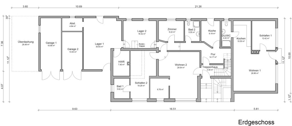 Grundriss EG