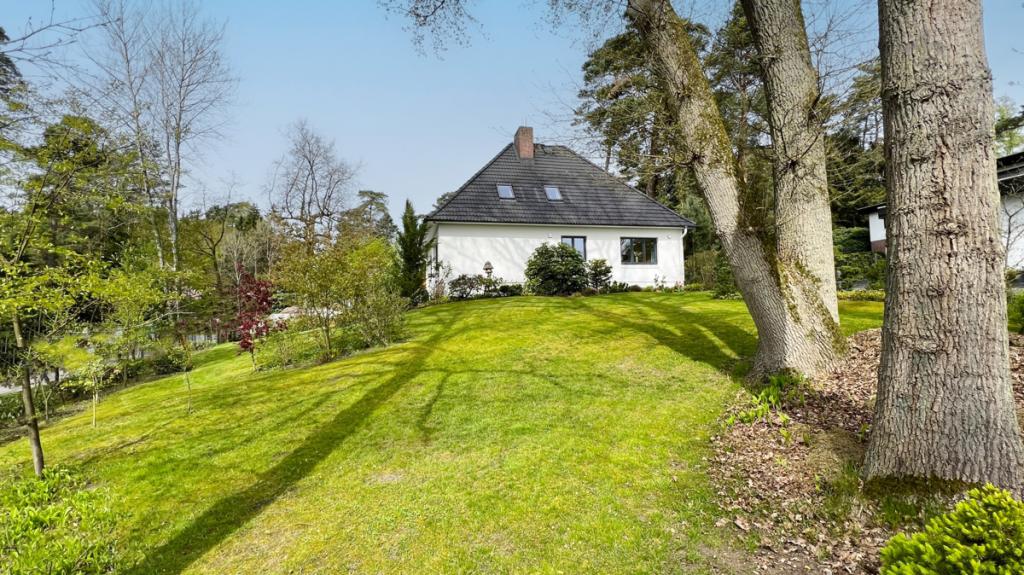 Blick aufs Haus