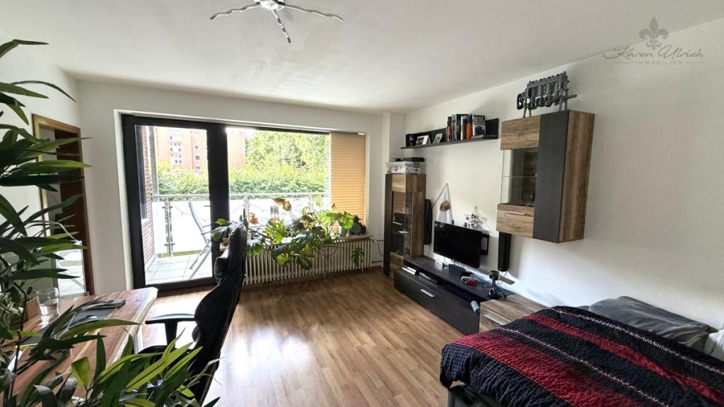 Gemütliche 1-Zimmer-Wohnung in Seevetal-Meckelfeld mit Balkon und Stellplatz - Photo 1