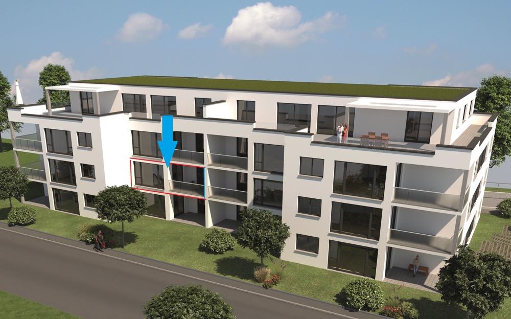 Lage Wohnung im Haus