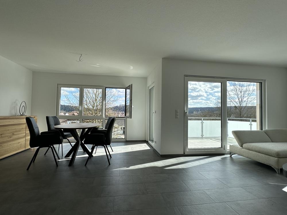 Neubauwohnung in Vöhringen mit Balkon, Tiefgarage und Stellplatz zur Miete - Photo 2