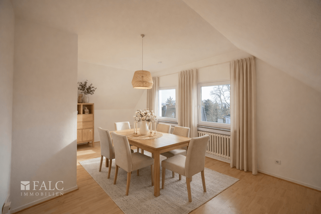 Kompakt, ruhig, zentral – 2-Zimmer-Dachgeschosswohnung mit optimalen Grundriss - Foto 3