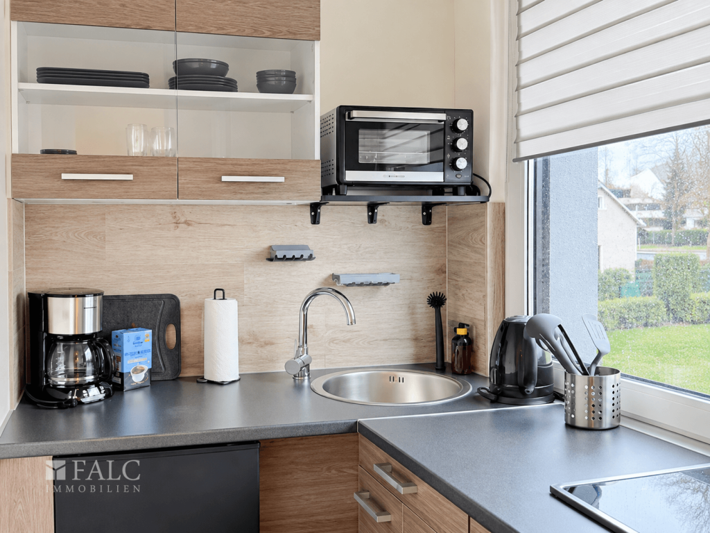 Modern möblierte 1-Zimmer-Wohnung mit Einbauküche in zentraler Lage von Bochum - Foto 3
