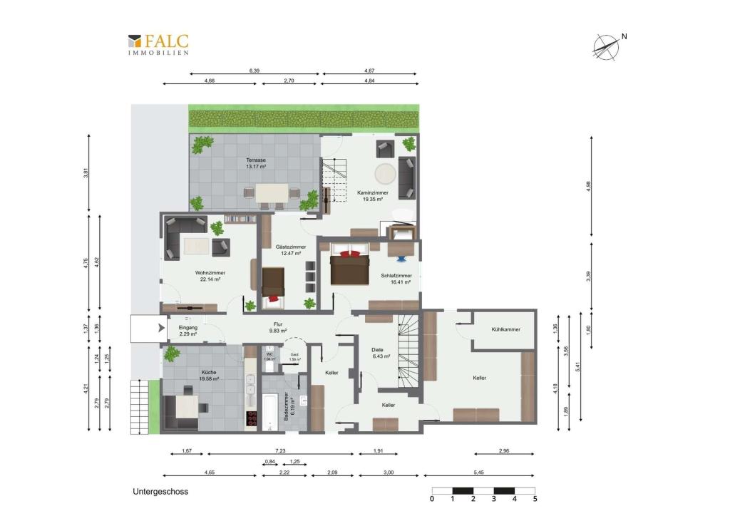 Grundriss Untergeschoss