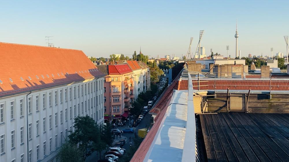 Blick Richtung Gleimstraße