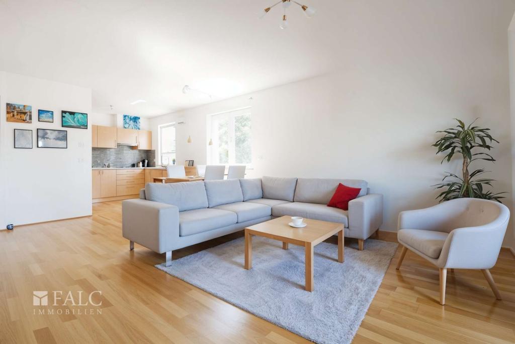 Wohnzimmer, Skandinavisch - (KI generiert)