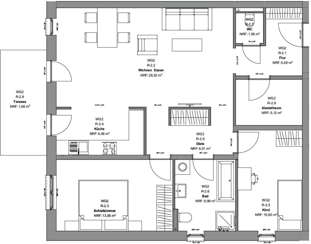 Grundriss Whg Krammbruch 5